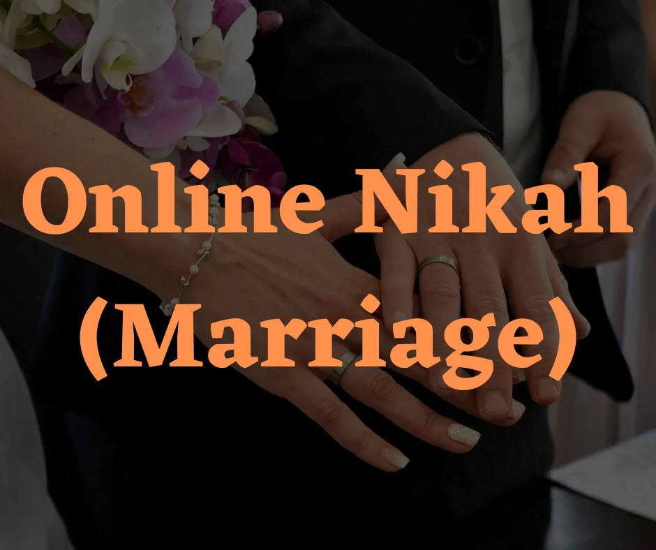 Online Nikah - Marriage