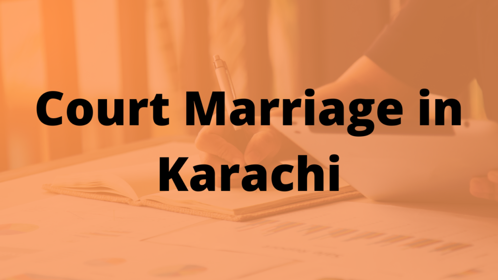 Court Marriage in Karachi