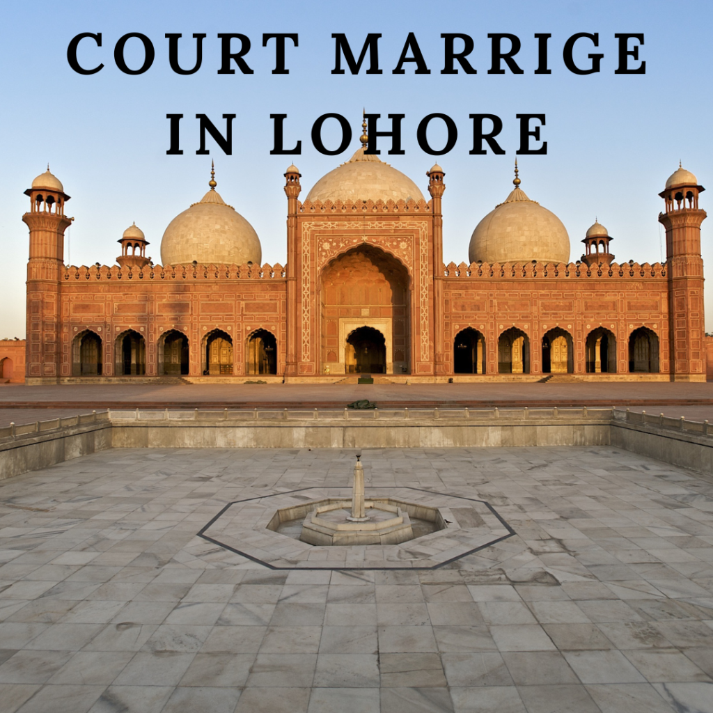 Court Marriage In Lahore